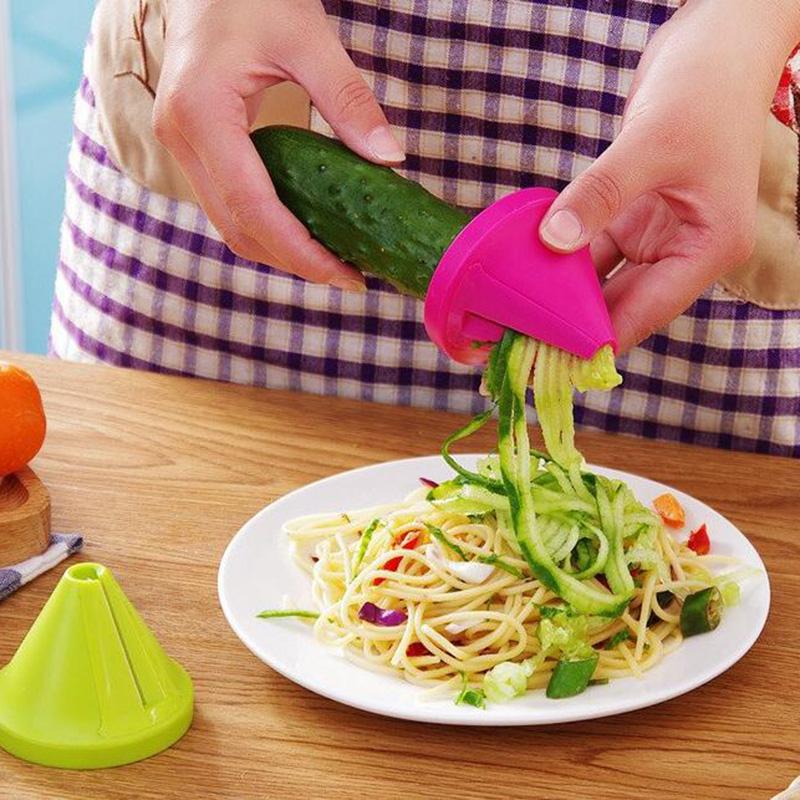 Kadget cortador espiral para frutas y verduras.